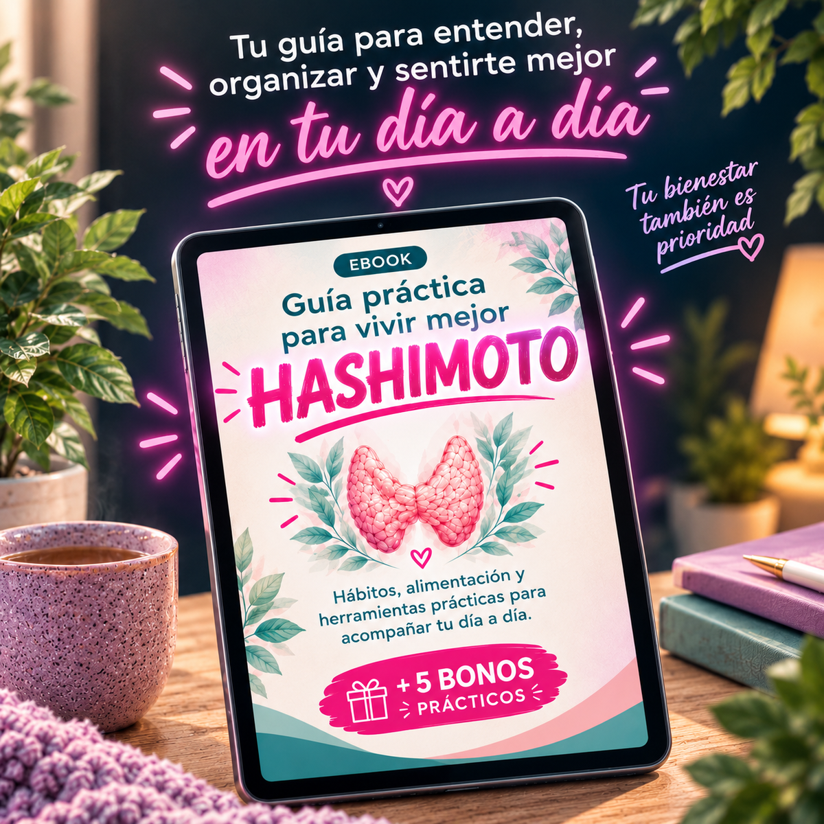 Guía Definitiva para vivir mejor con HASHIMOTO